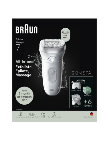 SE7-081 Braun Silk•épil 7 SkinSpa Epilaator