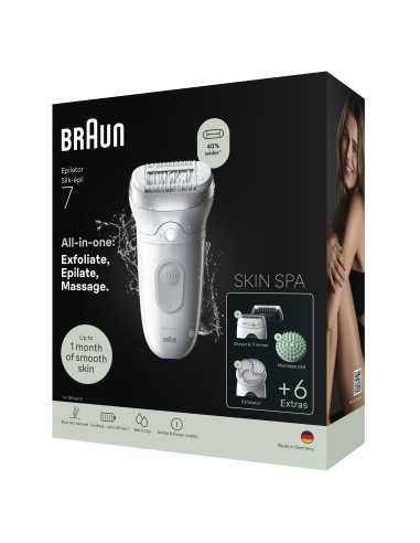 SE7-081 Braun Silk•épil 7 SkinSpa Epilaator