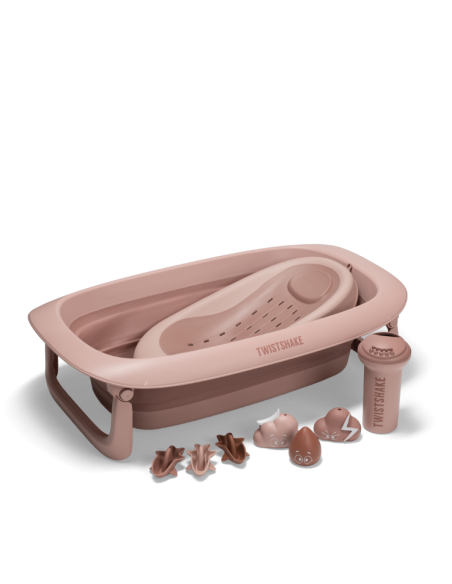 Twistshake vannikomplekt, roosa