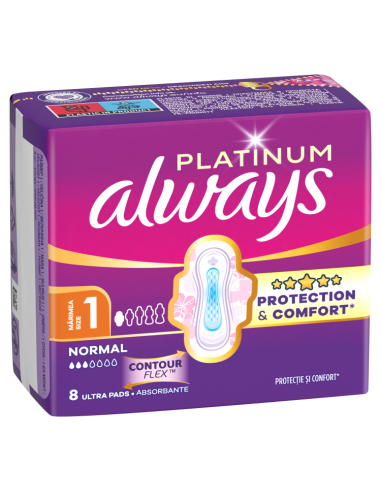Always Platinum Normal hügieenisidemed...