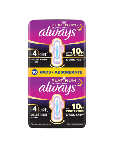 Always Platinum Secure Night Size 4...