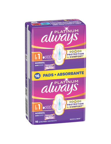 Always Platinum Normal Size 1 Hügieenisidemed...