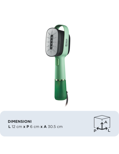 4301 Ariete Steam Style riideauruti 1200W Green
