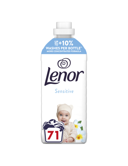 KAST 6 tk! LENOR pesuloputusvahend Sensitive Cotton Fresh 1.491 L