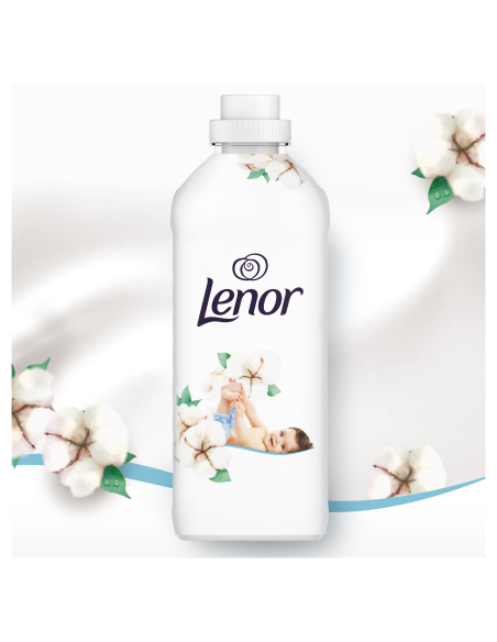 KAST 6 tk! LENOR pesuloputusvahend Sensitive Cotton Fresh 1.491 L