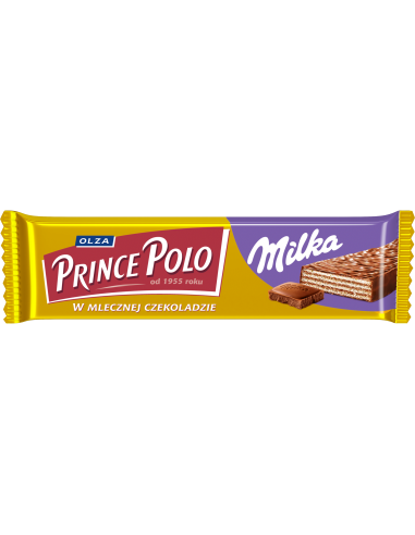 KAST 35 tk! Prince Polo vahvliga Milka 45g