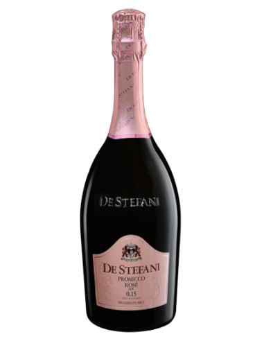 De Stefani Prosecco Rose 0.15 Millesimato 75cl 11%