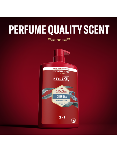 Old Spice Deep Sea dušigeel ja šampoon 4x1000ml