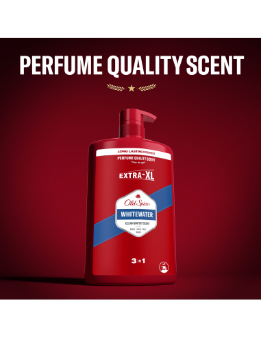 Old Spice Whitewater dušigeel ja šampoon 4x1000 ml