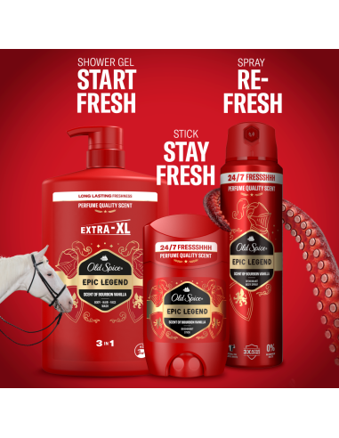 Old Spice Epic Legend dušigeel ja šampoon...