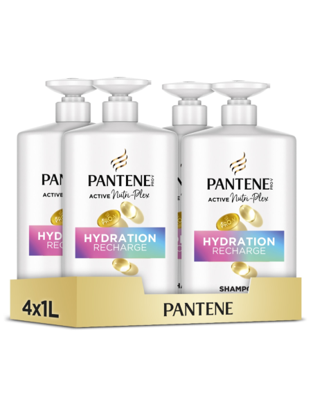 Pantene Pro-V hydration recharge šampoon 4x1000 ml