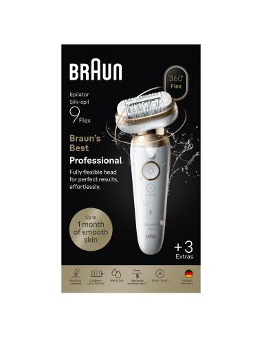 SES9-030 3D Braun Silk•épil 9 Flex epilaator