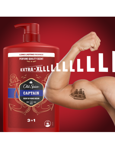 Old Spice Captain Meeste Dušigeel Ja Šampoon,...
