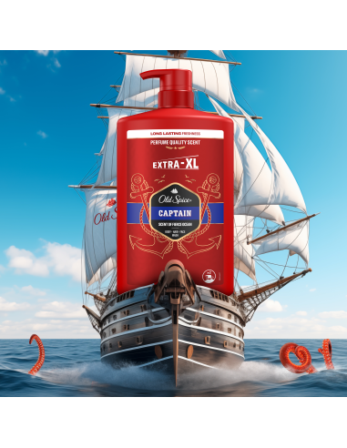 Old Spice Captain Meeste Dušigeel Ja Šampoon,...