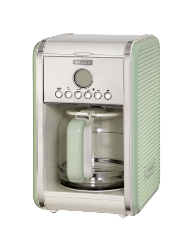 1342 Ariete Vintage Green kohvimasin taimeriga