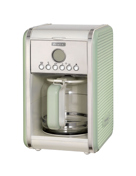 1342 Ariete Vintage Green kohvimasin taimeriga