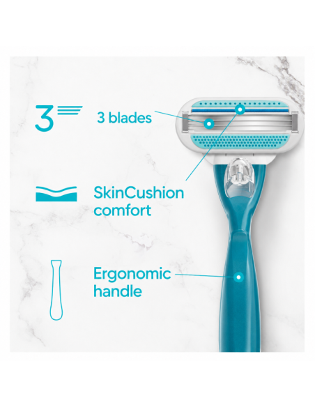 KAST 6 tk! Gillette Venus Smooth raseerija varuterad,12 tk