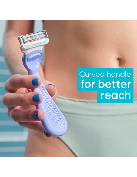 Gillette Venus Intimate raseerija + 3 vahetustera