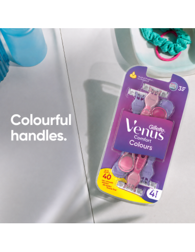 KAST 6 tk! Gillette Venus Comfort Colours...