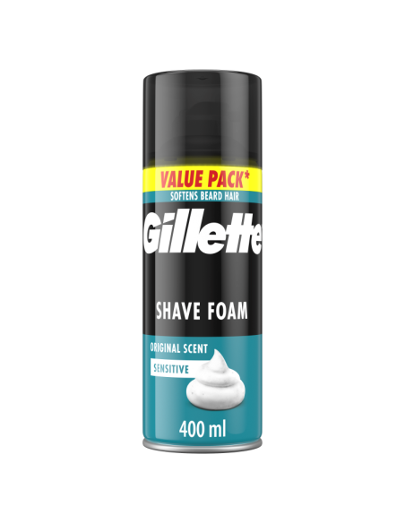 KAST 6 tk! Gillette Classic Sensitive Raseerimisvaht, 400ml
