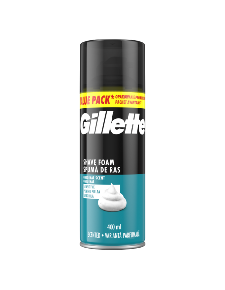 KAST 6 tk! Gillette Classic Sensitive Raseerimisvaht, 400ml
