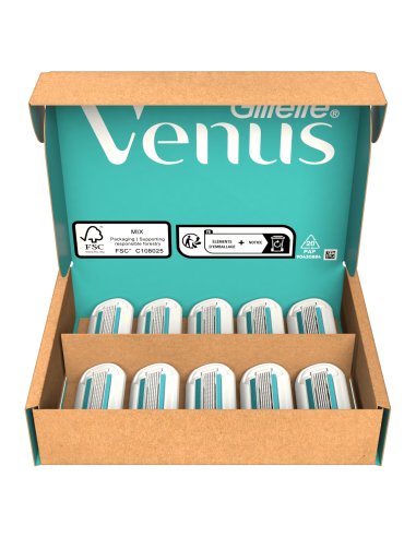 Gillette Venus Deluxe Smooth Sensitive Rosegold...