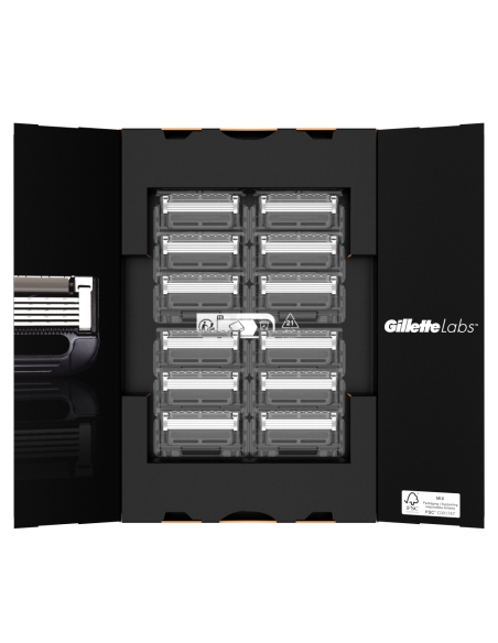 Gillette Labs Raseerija Terad Meestele, 12 Vahetustera
