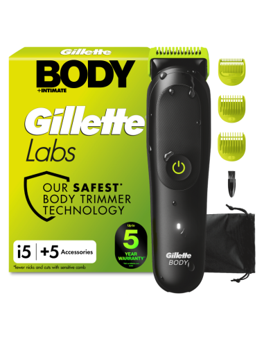 KAST 3 tk! Gillette Labs Body & Intimate trimmer