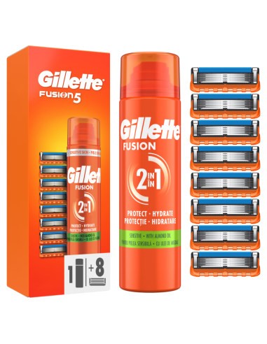 Gillette Fusion5 Raseerija Terad 8 tk + Fusion...