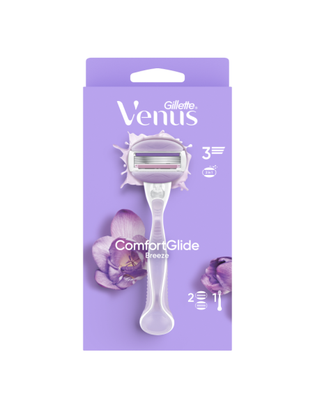 Gillette Venus ComfortGlide Breeze Raseerija + Varuterad 2 tk