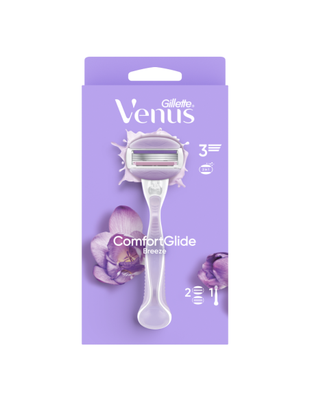 KAST 6 tk! Gillette Venus ComfortGlide Breeze Raseerija + Varuterad 2 tk