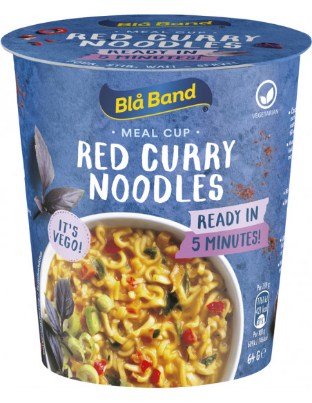 Blå Band Red Curry nuudli topsiroog 64g