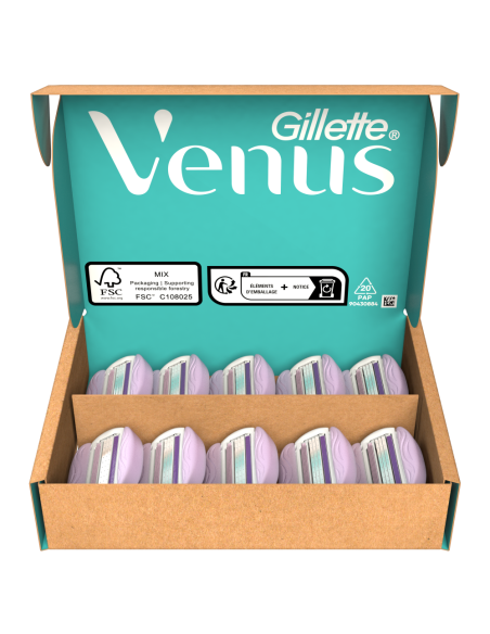 KAST 20 tk! Gillette Venus ComfortGlide Breeze Varuterad, 10 tk 