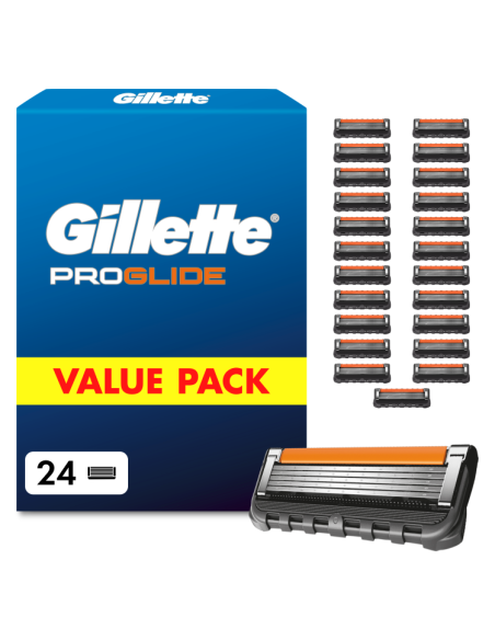 KAST 17 tk! Gillette Proglide Varuterad Meestele, 24 Vahetustera