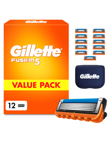 KAST 12 tk! Gillette Fusion5 12 Vahetustera,...