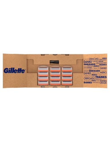 Gillette Fusion5 Raseerija Meestele + 12 Tera