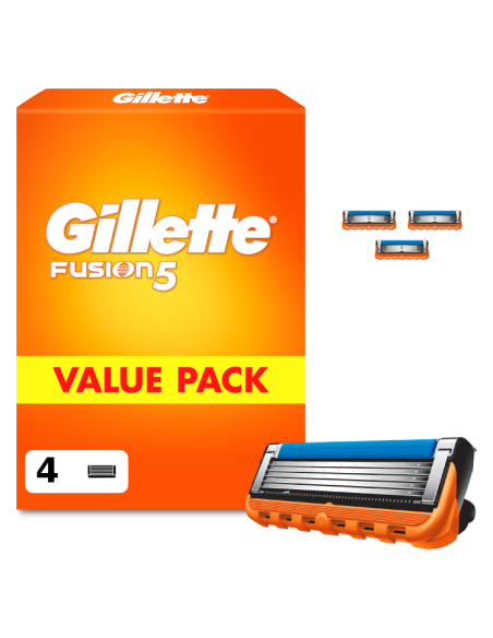 Gillette Fusion5 Raseerija Terad Meestele, 4 Vahetustera