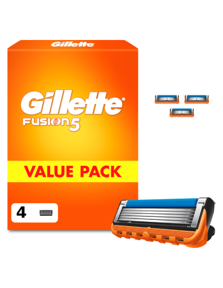 KAST 10 tk! Gillette Fusion5 Raseerija Terad Meestele, 4 Vahetustera