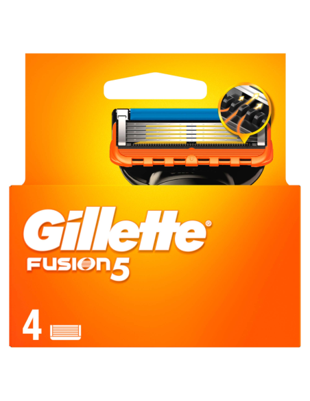 KAST 10 tk! Gillette Fusion5 Raseerija Terad Meestele, 4 Vahetustera