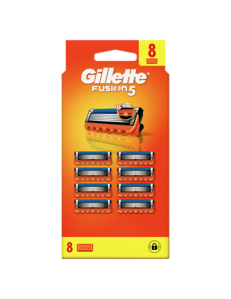 Gillette Fusion5 Raseerija Terad Meestele, 8 Vahetustera