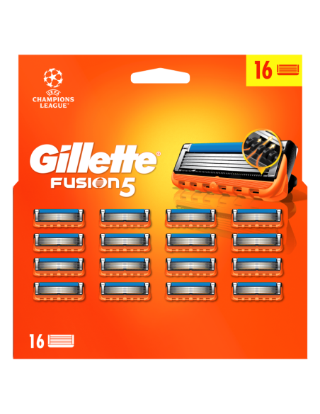 Gillette Fusion5 Raseerija Terad Meestele, 16 Vahetustera