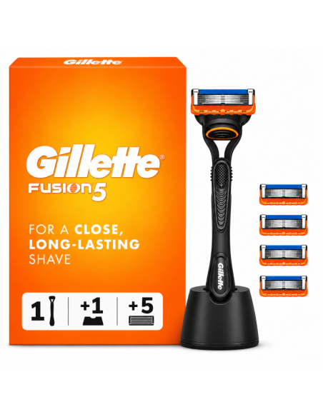 Gillette Fusion5 Raseerija Meestele + 5 Vahetustera