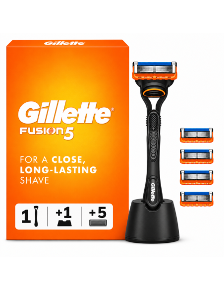 KAST 6 tk! Gillette Fusion5 Raseerija Meestele + 5 Vahetustera
