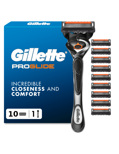 KAST 6 tk! Gillette Fusion5 ProGlide Raseerija + 10 Tera, Meestele