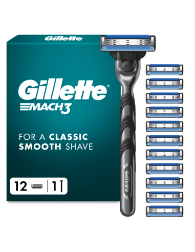 KAST 6 tk! Gillette Mach3 Raseerija Meestele,12...