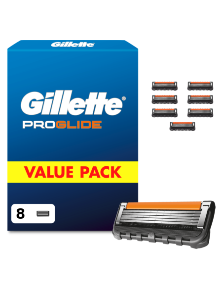 KAST 6 tk! Gillette Fusion Proglide Varuterad Meestele 8 tk