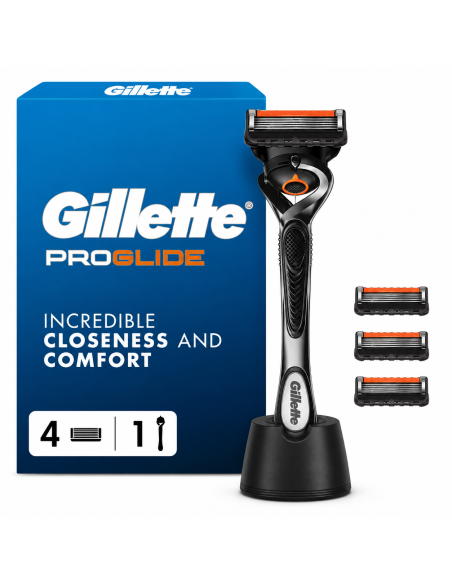 KAST 6 tk! Gillette Fusion5 ProGlide Raseerija Meestele + 4 Vahetustera