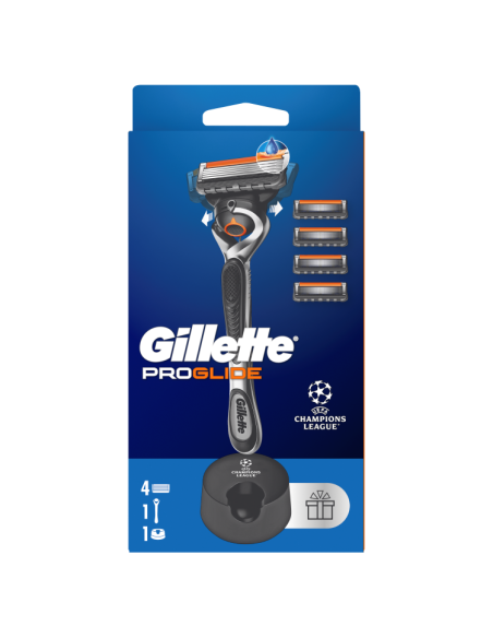 KAST 6 tk! Gillette Fusion5 ProGlide Raseerija Meestele + 4 Vahetustera