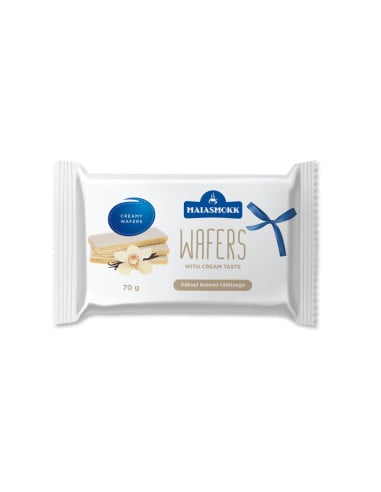 Maiasmokk vahvel kreemi täidisega 70g