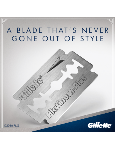 Gillette Double Edge Platinum 5 varutera